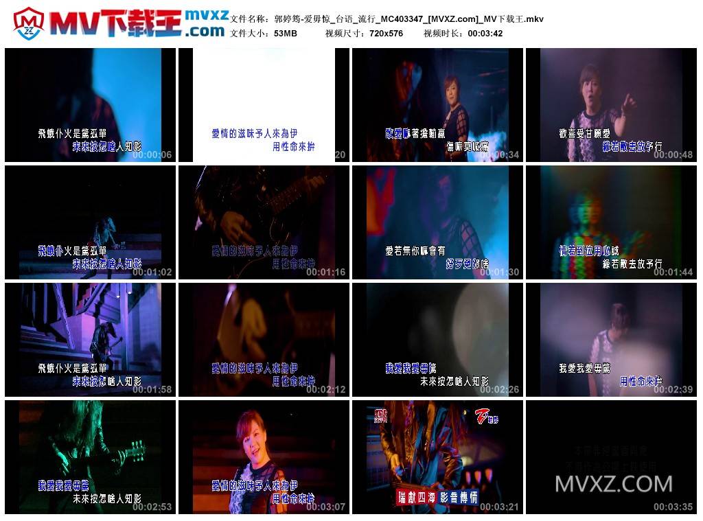 郭婷筠-爱毋惊_台语_流行_MC403347